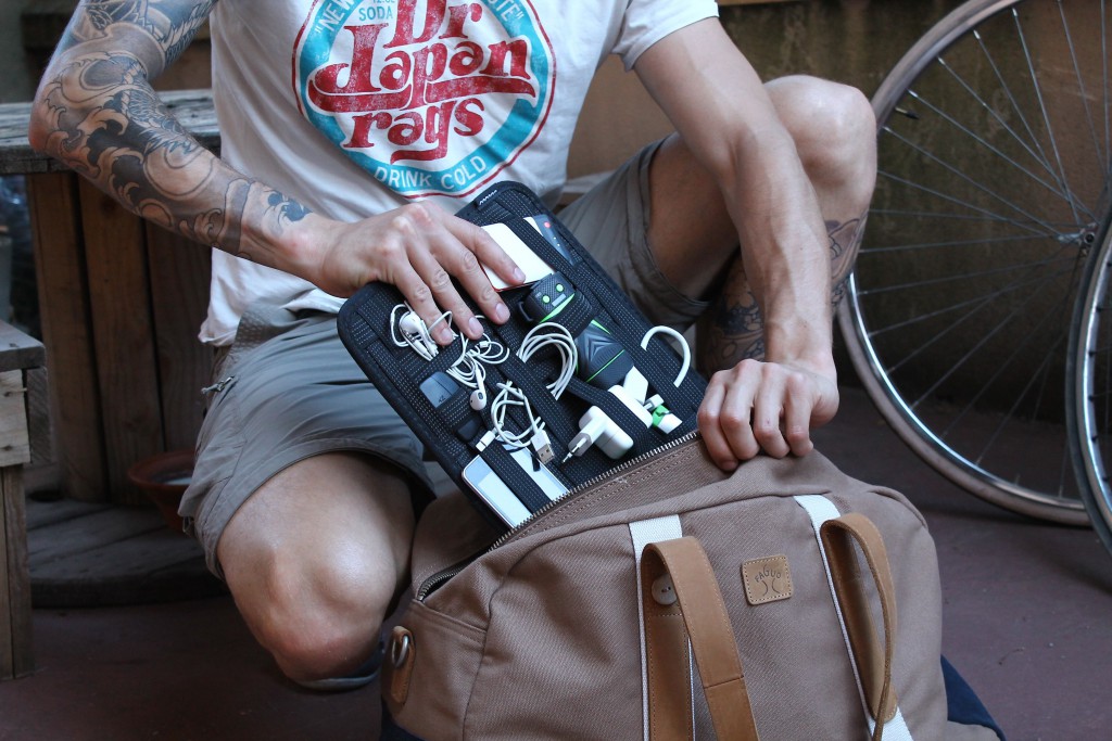 Organisateur Cocoon en voyage