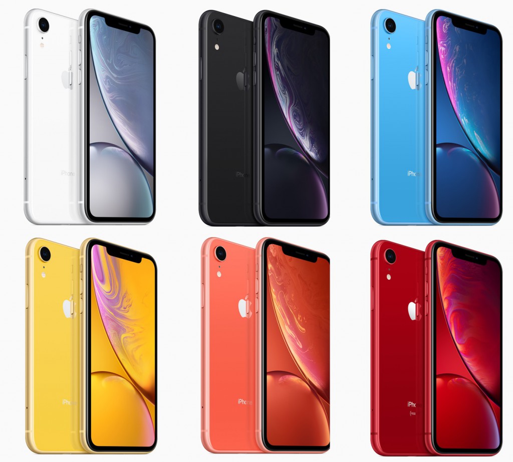 Coloris iPhone XR