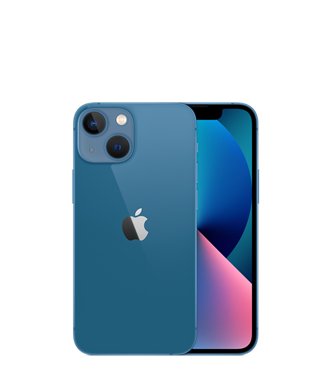 iPhone 13 mini bleu